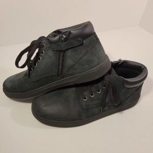 Timberland Davis Square Chukka Boots Men's Size 7 Dark Green Nubuk Leather